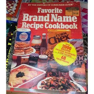 Vintage 1981 Favorite Brand Name Recipe Cookbook